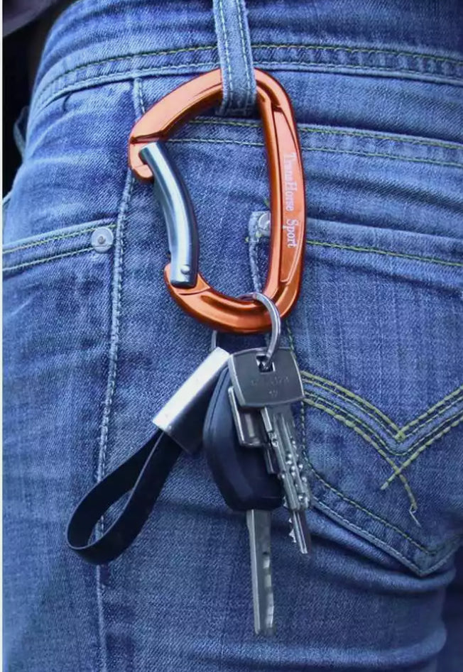 TransHorse|  Aluminium Karabiner - stabil und sicher für Anbinder